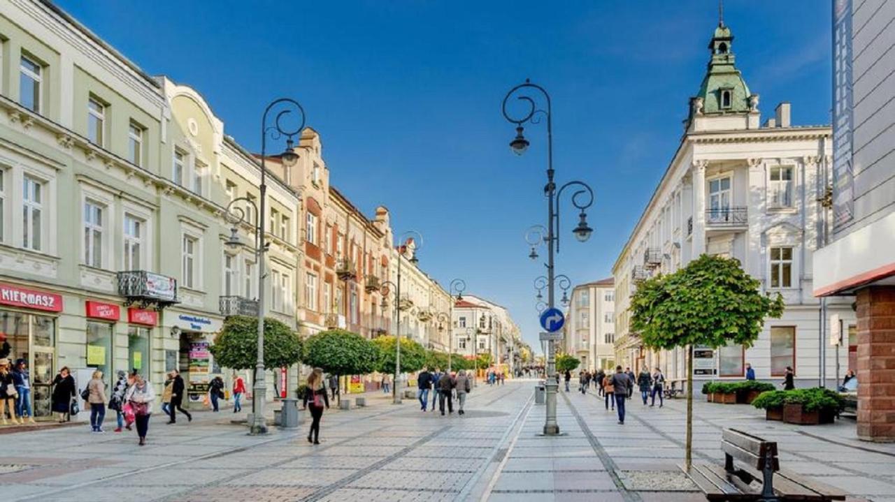 Apartamenty Centrum Mala Dwojeczka Blekitna Panoramiczna Balkonem Promenada Кельце Экстерьер фото