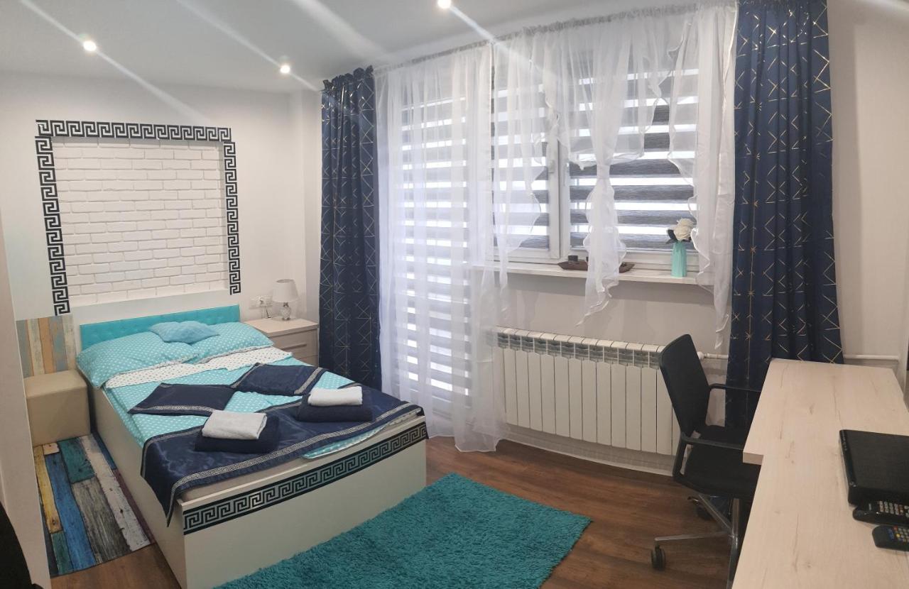 Apartamenty Centrum Mala Dwojeczka Blekitna Panoramiczna Balkonem Promenada Кельце Экстерьер фото